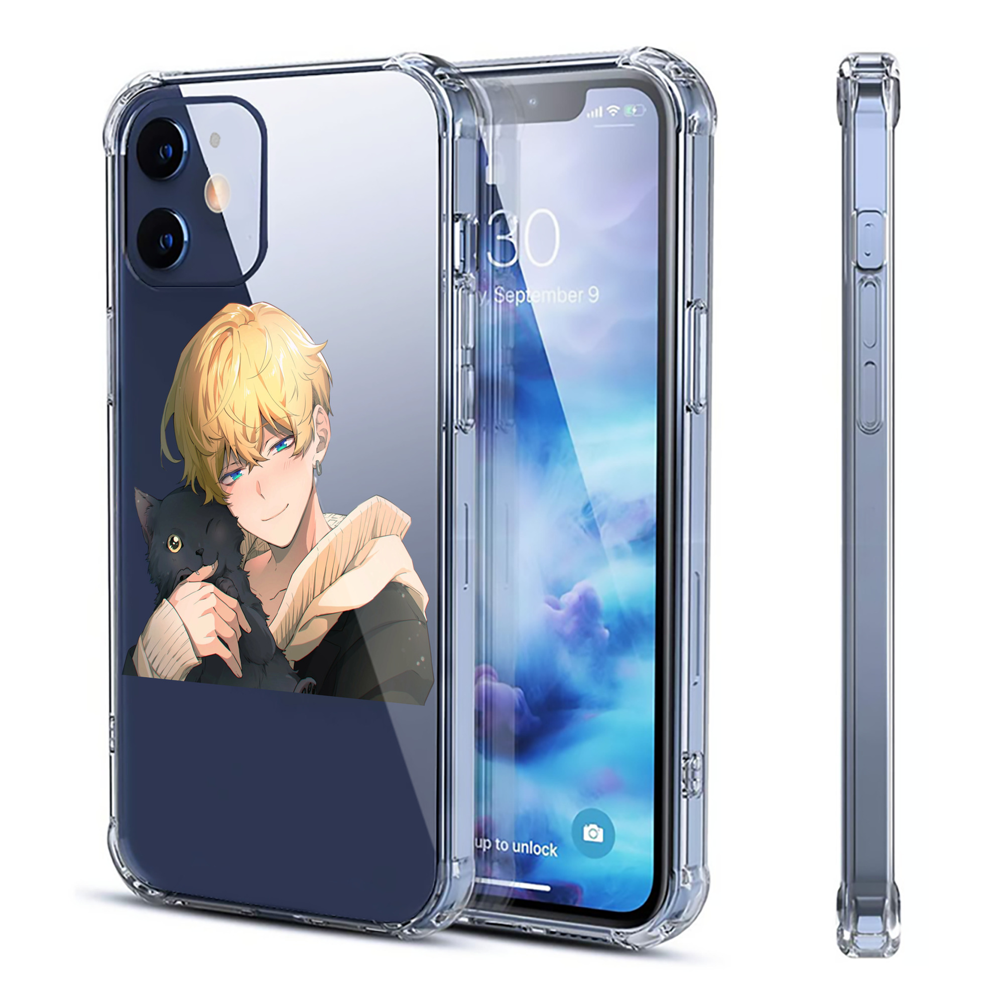 （画像用） 東京リベンジャーズ Tokyo Revengers 【iPhone 12シリーズ対応】透明スマホケース（クリアソフトケース）